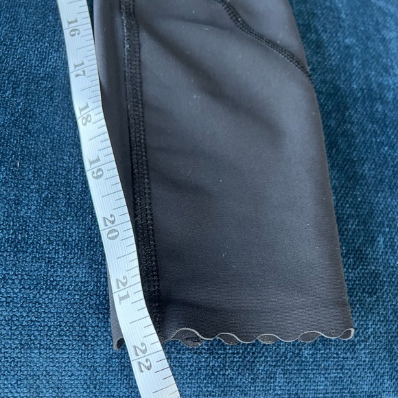 Lululemon Tight Stuff II Tight 25" Formation Alpine White Black - Picture 11 of 11